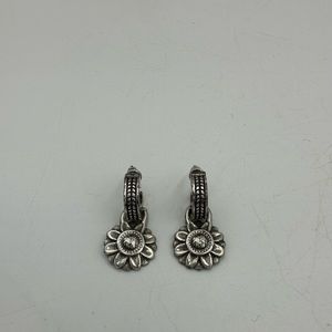 Brighton Silver Pierced Earrings